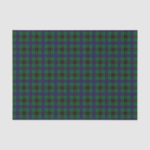 Papel De Seda Tartan de Davidson do clã