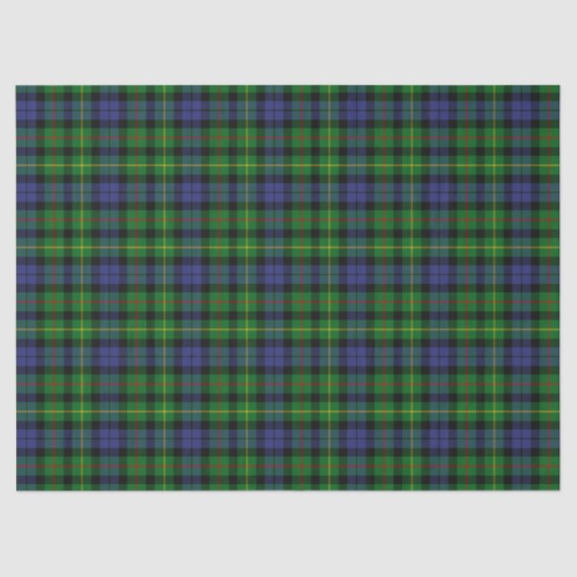 Papel De Seda Tartan de Rollo (Frente )
