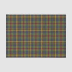 Papel De Seda Tartan do irlandês da quintilha jocosa do condado
