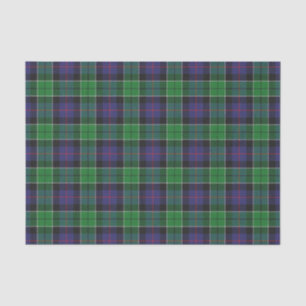 Papel De Seda Tartan escocês da caça de Leslie do clã dos