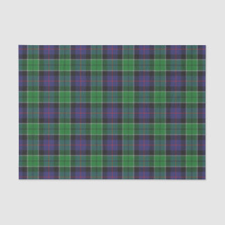 Papel De Seda Tartan escocês da caça de Leslie do clã dos