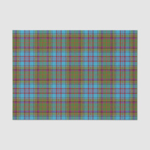 Papel De Seda Tartan escocês de Anderson do clã dos presentes