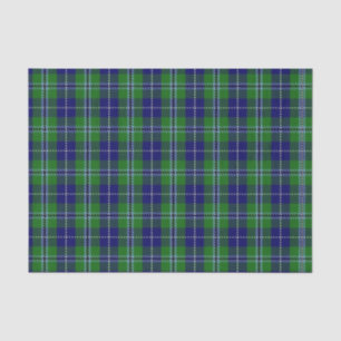Papel De Seda Tartan escocês de Douglas do clã dos presentes