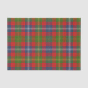Papel De Seda Tartan escocês de Forrester do clã dos presentes