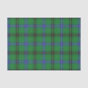 Papel De Seda Tartan escocês de Henderson do clã dos presentes
