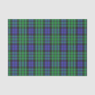 Papel De Seda Tartan escocês de MacCallum do clã dos presentes