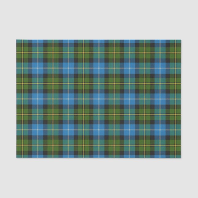 Papel De Seda Tartan escocês de MacNeil do clã dos presentes (Frente )