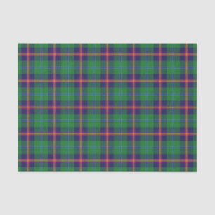 Papel De Seda Tartan escocês dos jovens do clã dos presentes