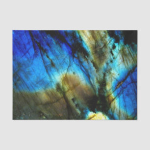 Papel De Seda tartaruga-de-pedras-mármore indigo-azul