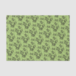 Papel De Seda Tartarugas marinhas em verde