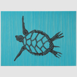 Papel De Seda Tartarugas marinhas nas verduras