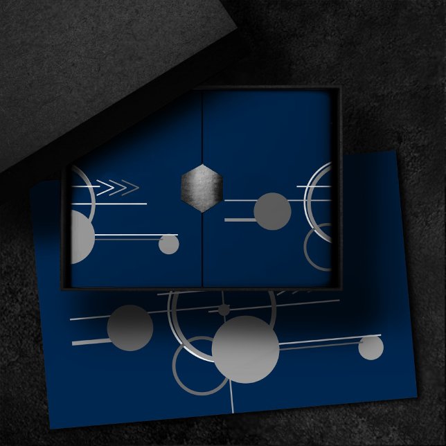 Papel De Seda Tattoos Line Art | Cinza abstrato Marinho azul esc (Criador carregado)