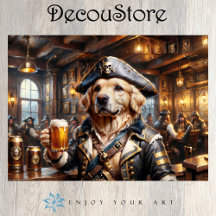 Taverna do Cão Pirata Decoupage
