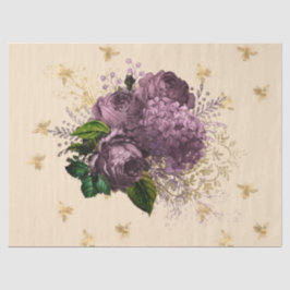 Papel De Seda Tea Garden Bee Series Design 34