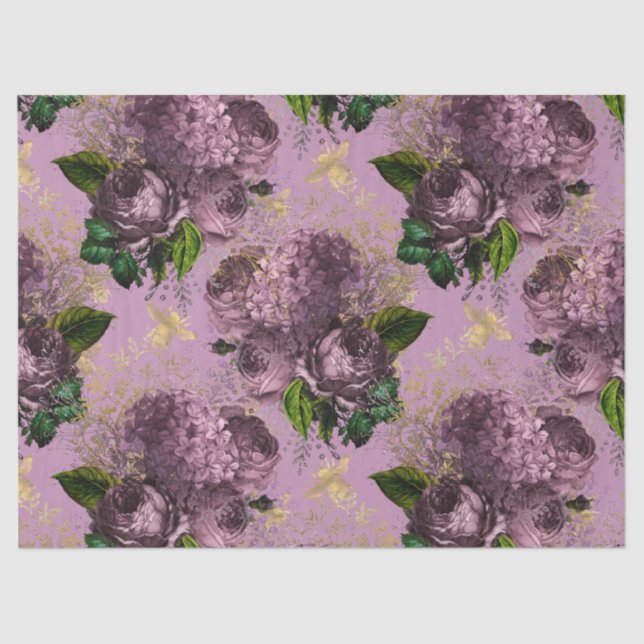 Papel De Seda Tea Garden Bee Series Design 45 (Frente )