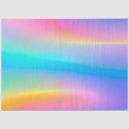 Papel De Seda Tecido Colorido Metálico de Folha