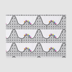 Papel De Seda tecido da porta copos do rolo do parque