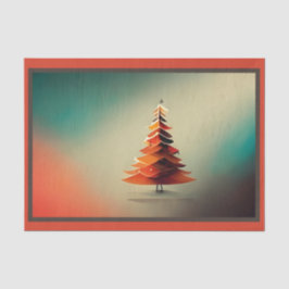 Papel De Seda Tecido de árvore do pinheiro mínimo