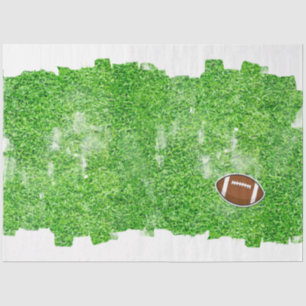 Papel De Seda Tecido de Campo de Grama Verde Turf