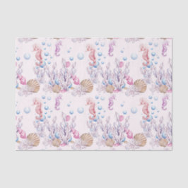 Papel De Seda Tecido de festas de cavalos de praia