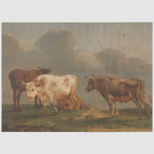 Papel De Seda Tecido de pintura por Vintage