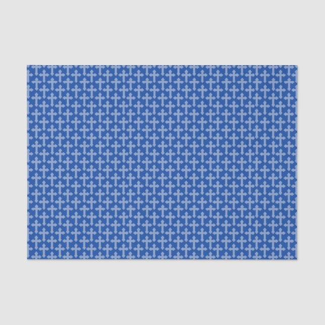 Papel De Seda Tecido de Quebra de Presente Cruzado (Frente )