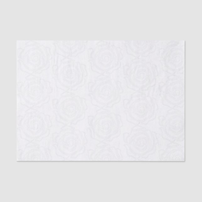 Papel De Seda Tecido de "Rosa suave" (Frente )