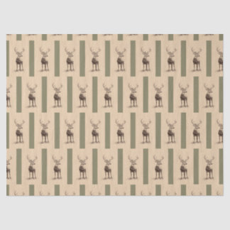 Papel De Seda Tecido de veado