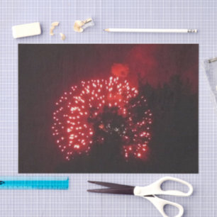Papel De Seda Tecido Fireworks 7