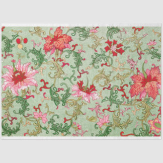 Papel De Seda Tecido floral de ovo rosa e pato