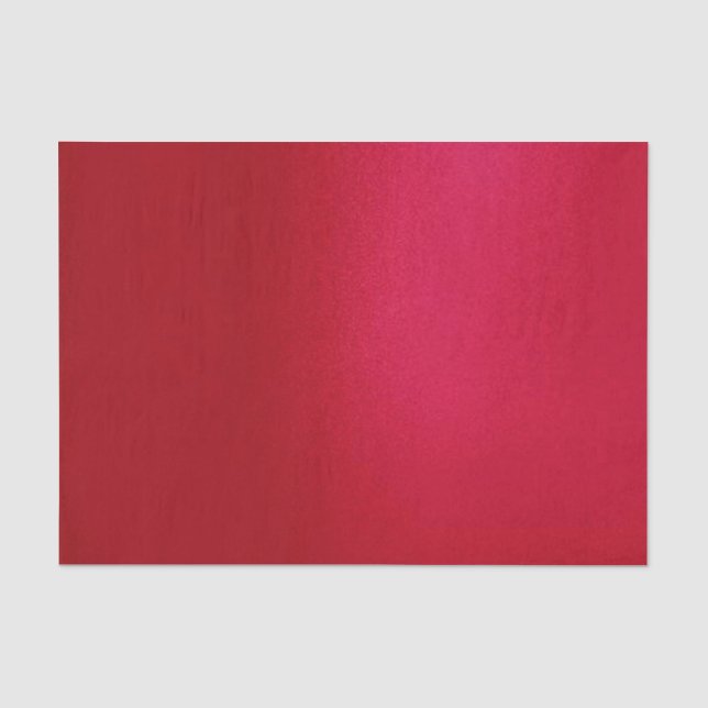 Papel De Seda Tecido vermelho quente (Frente )