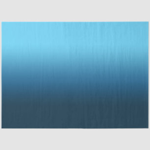 Papel De Seda Tecla azul gradiente
