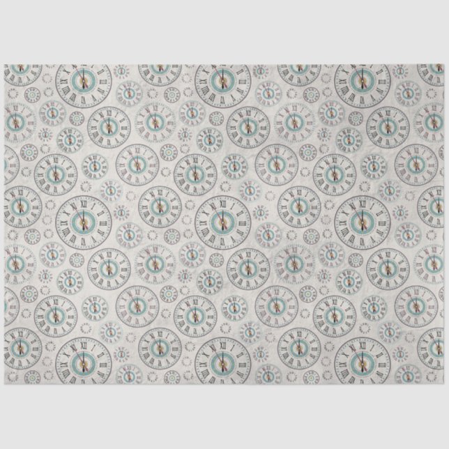 Papel De Seda Tecla de relógio (Frente )