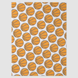 Papel De Seda Tema de festa divertido de basquete infantil