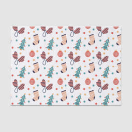 Papel De Seda Tema de Natal Fofo