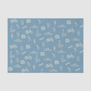 Papel De Seda Temas oceânicos