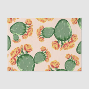 Papel De Seda Tendência de Pernalonga de Cactus e Cactus