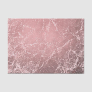 Papel De Seda Tendência Moderna Cor-de-Rosa Dourada Glam Marble