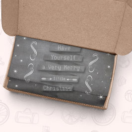 Papel De Seda Tenha uma Feliz de Estrelas de Natal