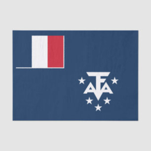 Papel De Seda Terras Austrais e Antárticas Francesas