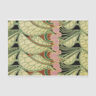 Papel De Seda Teste padrão #1 de Nouveau da arte