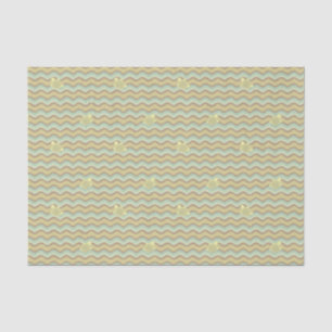 Papel De Seda teste padrão abstrato colorido, ondas
