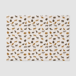 Papel De Seda Teste padrão animal 1