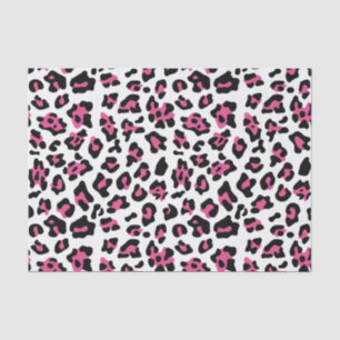 Papel De Seda Teste padrão animal do impressão do leopardo do