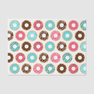 Papel De Seda Teste padrão Assorted das rosquinhas