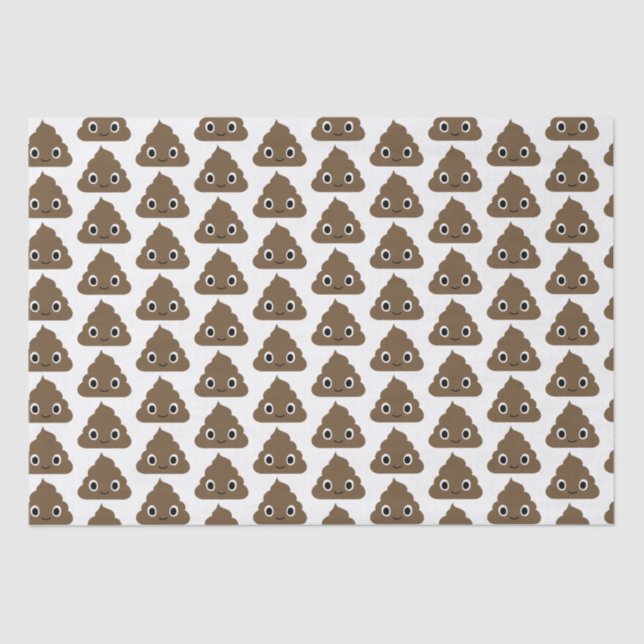 Papel De Seda Teste padrão bonito do tombadilho - pilhas (Frente )