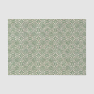 Papel De Seda Teste padrão celta do verde do nó