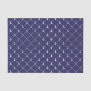 Papel De Seda Teste padrão da âncora