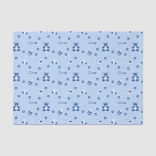 Papel De Seda Teste padrão da edredão do bebé