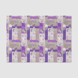 Papel De Seda Teste padrão da edredão do bebê